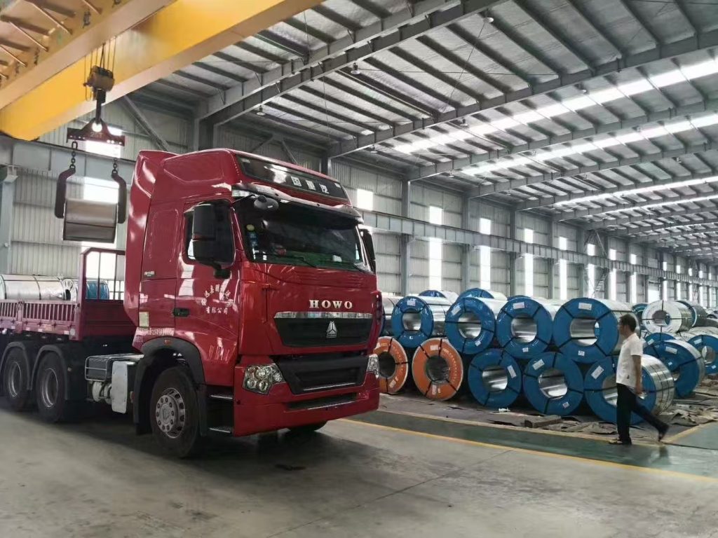 steel coil ready for export