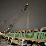 Checkered Steel Coils Shipped from Tianjin Port to Arabia
