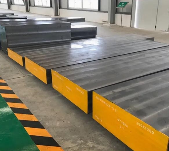 MnCrWv steel plates used for cold work tool and die manufacturing