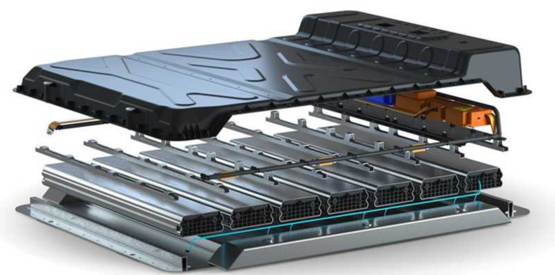 Steel battery case for EV with impact and corrosion protection