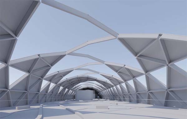 Steel structure building and bridge construction in modern infrastructure