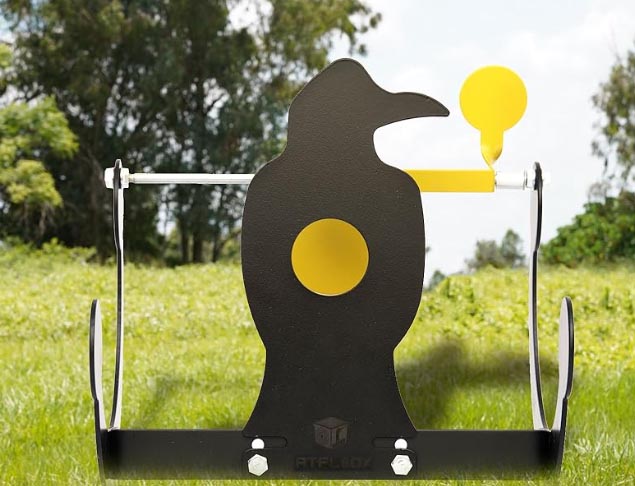AR500 steel silhouette targets for tactical training