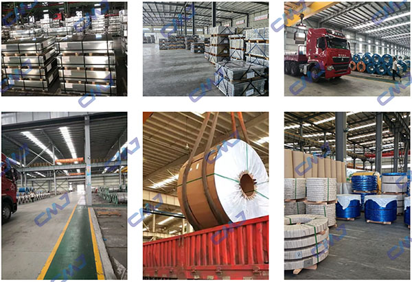 CJM steel plate and coil storage and shipment