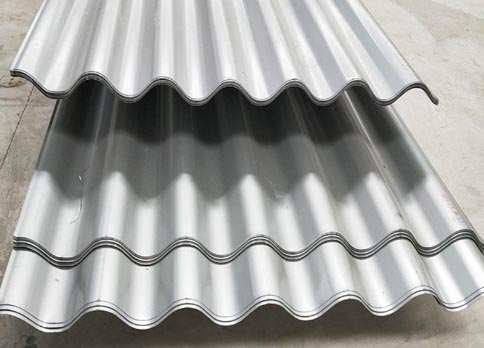 different types of corrugated metal roofing panels