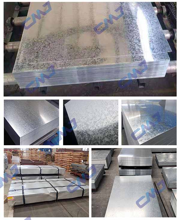 galvanized steel sheet and plate products hot dipped zinc coated
