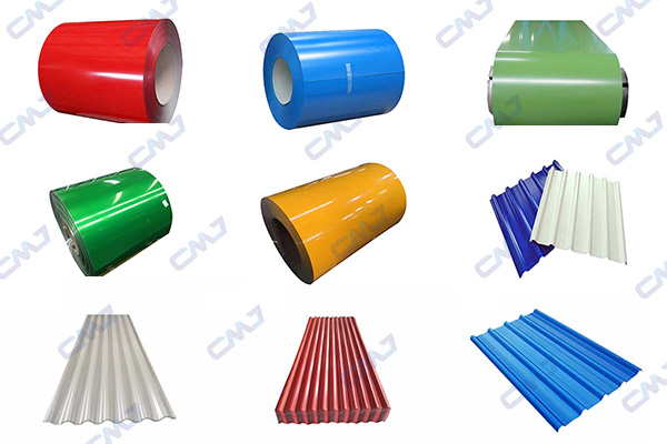 PPGI color coated steel coils and prepainted galvanized steel sheets for export supply