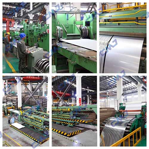 carbon steel coil manufacturing and processing in steel factory