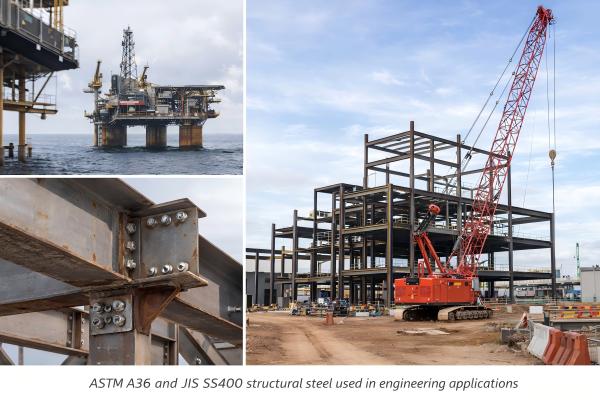 ASTM A36 vs JIS SS400: Structural Steel Differences and Equivalency