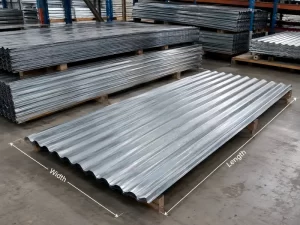 Corrugated Steel Sheet Sizes, Dimensions & ...