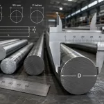 Steel Round Bar Sizes, Dimensions and Weight